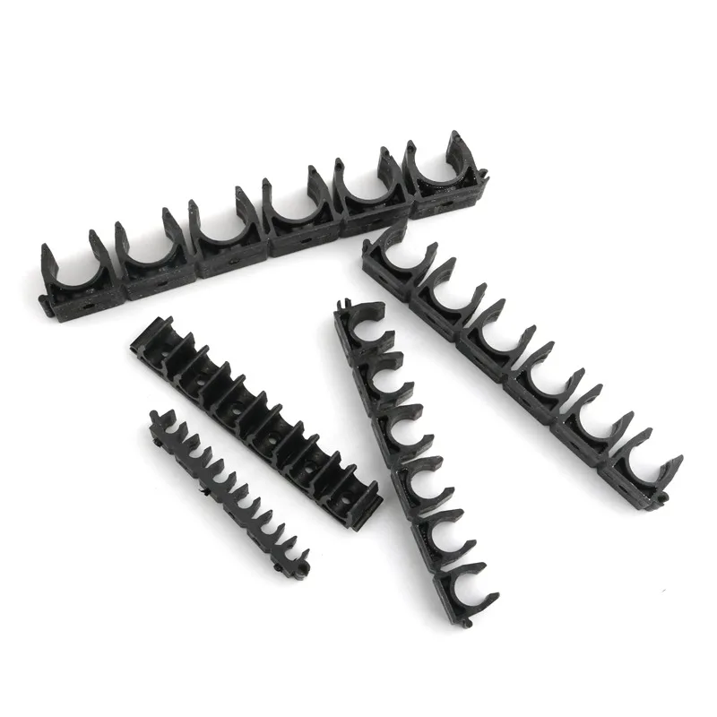 Зажим пластиковый для шланга мягкая оросительная система фитинги труб 4/6/8/10/12 мм 2