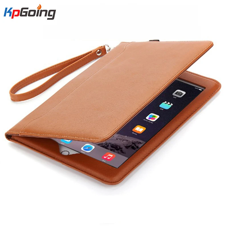 

For IPad Pro 12.9 2018 Case with Hand Holder Strip Business Style Premium PU Leather Soft Cover for IPad Pro 12.9 2018 2020 Case