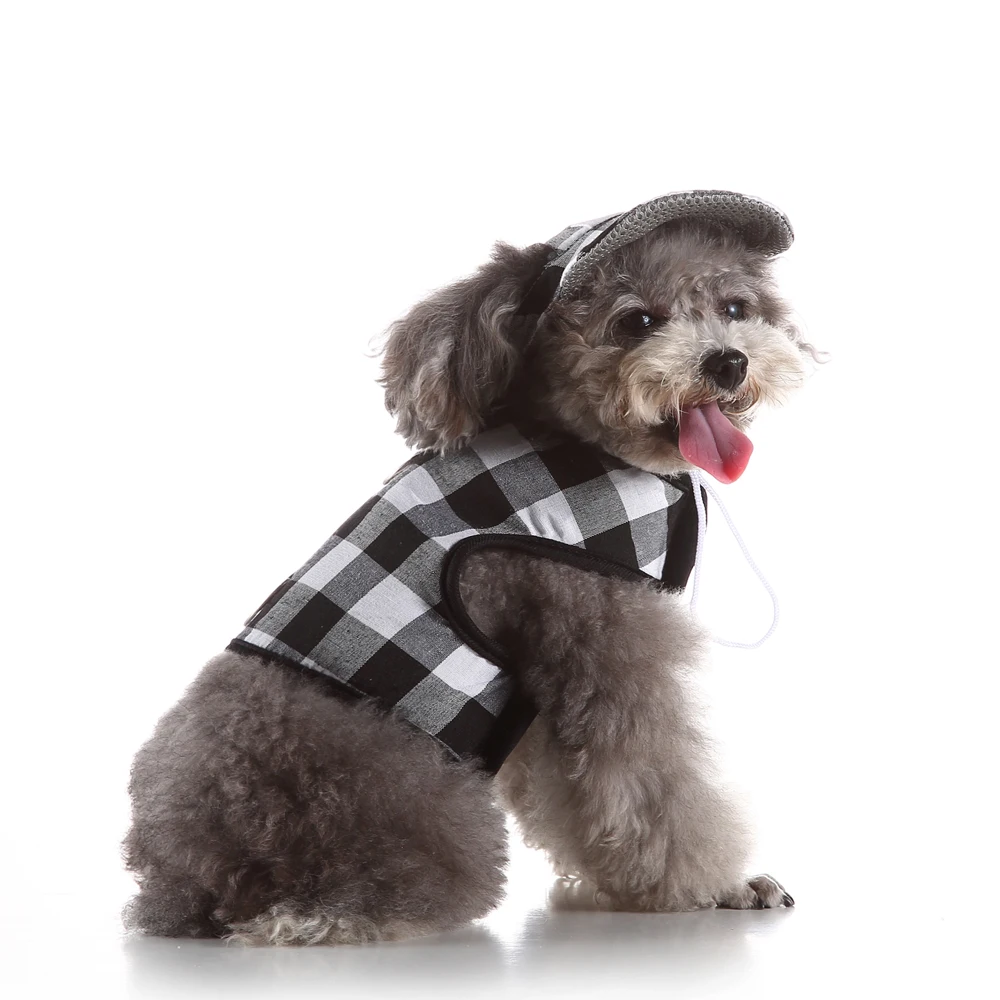 Поводок для собак жилет тюль клетчатое платье собаки улицы Светоотражающий