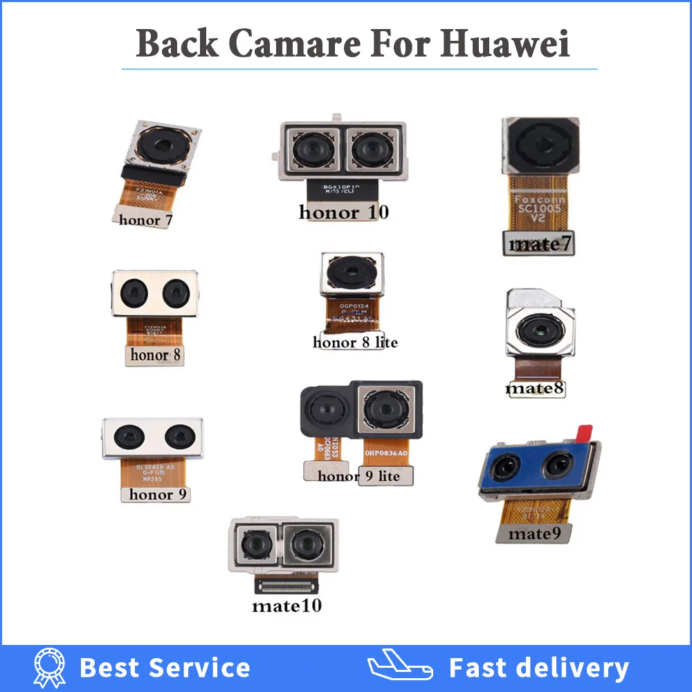 Модуль задней камеры для большой гибкий кабель замены основной Huawei Honor 10 9 8 Lite Mate 7