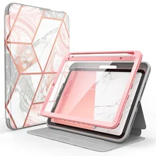 I-BLASON For iPad Mini 6 Case 2021 Release Cosmo Full-Body Trifold with Built-in Screen Protector Smart Cover with Pencil Holder