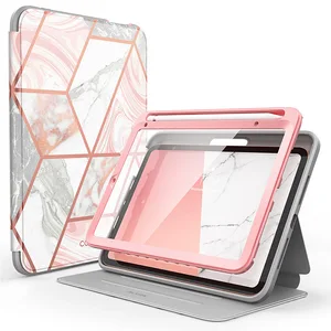 i blason for ipad mini 6 case 2021 release cosmo full body trifold with built in screen protector smart cover with pencil holder free global shipping