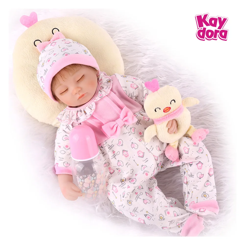 Имитация из силикона модель Reborn Baby Dolls 18 дюймов 48 см Bebe Alive Boneca Реалистичная милая
