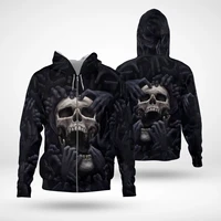 skull 3d hoodies printed harajuku coat jacket men for women fashion zipper hoodies drop shipping 01