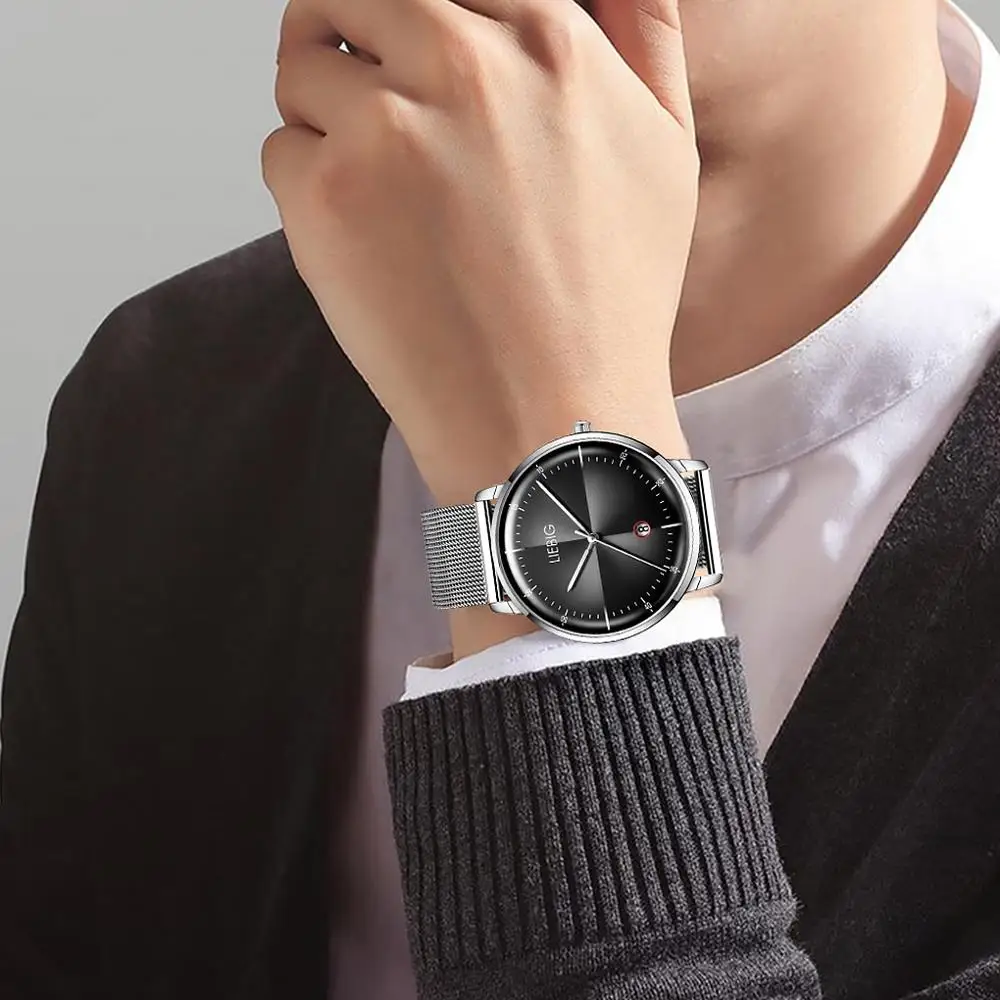 2020 Топ Роскошные Брендовые мужские кварцевые наручные часы Водонепроницаемый