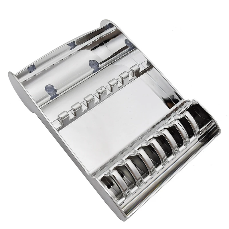 Серебряный профессиональный держатель для ножниц стойка парикмахерских