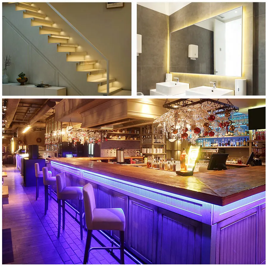 

TV 12 Volt 12V Tape Led Strip Light RGB SMD 2835 Waterproof 1- 5 M DC12V 60LED/M Backlight RGB LED Lamp Diode Flexible