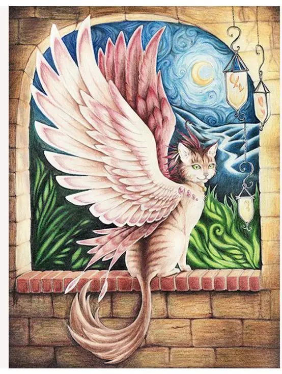 Картина-пазл ангельские крылья | Дом и сад