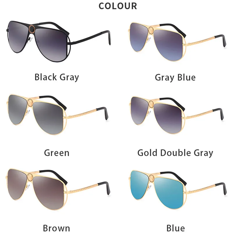 Роскошные брендовые дизайнерские солнцезащитные очки кошачий глаз для мужчин 2020