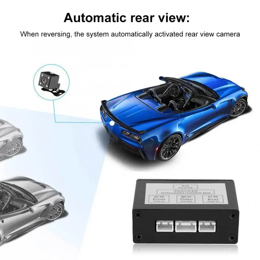 Smart Car Parking Camera Converter Front Rear View Video Switch Channel Control Box Adapter System | Автомобили и мотоциклы
