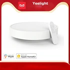 Потолочный умный светодиодный светильник Yee, регулируемая яркость, голосовое интеллектуальное управление, работает с Apple Homekit, обновленная версия 320