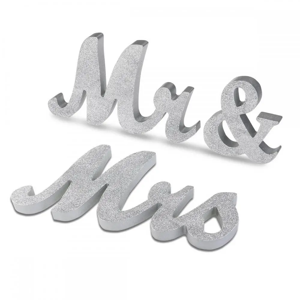 

Letters MR&MRS wedding gift shooting props home decoration ornaments word crafts
