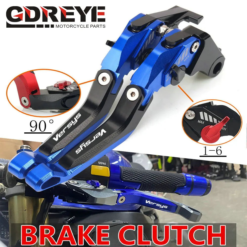 

For KAWASAKI Versys(650cc) Versys 650 2015 -2020 SEMSPEED CNC 5D Aluminum Adjustable Motorcycle Brake Clutch Levers