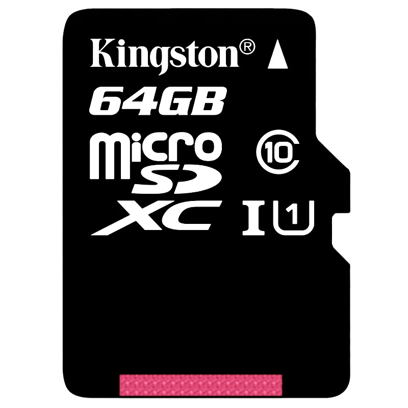 Class10 64GB Kingston Class 10, карта памяти, SD, 16 ГБ, 32 ГБ, 64 ГБ, 128 ГБ, 256 ГБ, Micro Card, Mini SD карта, C4, 8 ГБ, SDHC, SDXC, TF карта для смартфонов - Емкость: Class10 64GB