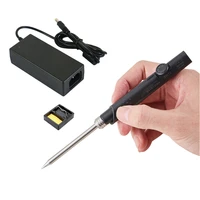 new sh72 65w soldering iron temperature adjustable solder welding station 24v 3a power adapter