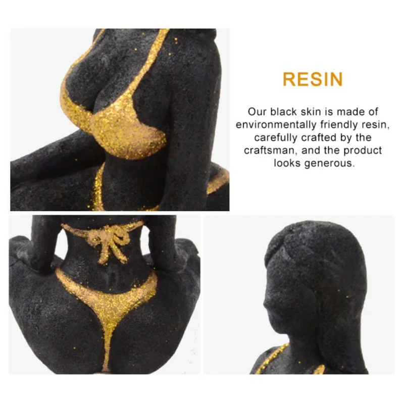 Статуэтки из смолы Женская настольная статуя скульптура подарок украшение для