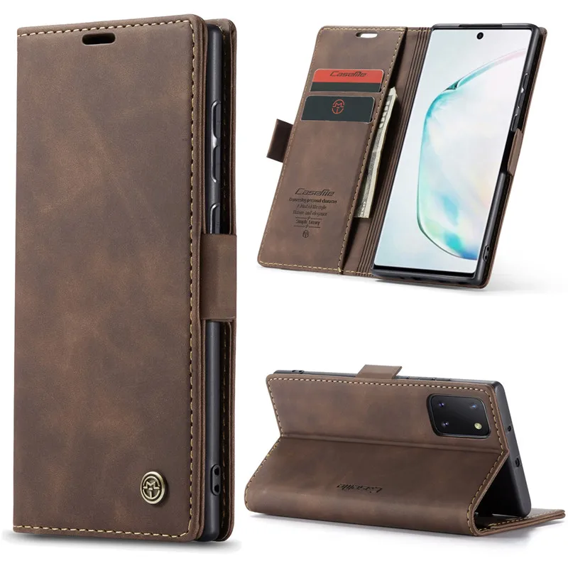 

Vintage Leather Flip Case for Samsung galaxy Note 10 Lite S10 Lite M60S M80S Case Luxury Book Cover Protective Shell Coque Funda