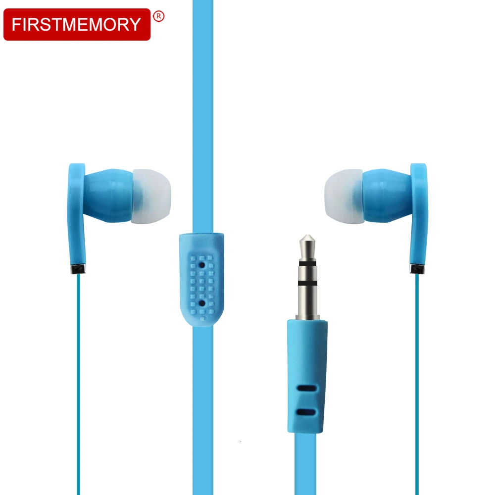 Проводные наушники 3 5 мм спортивные музыкальные вкладыши с микрофоном Mirophone для