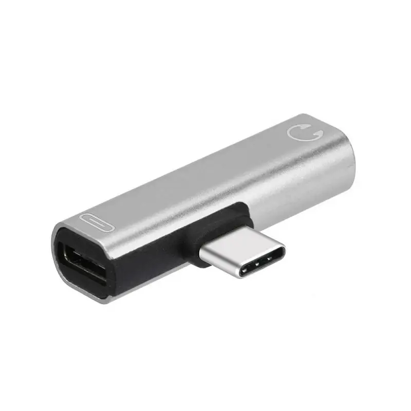 

1PC Headphone Adapter Generic Type-C Audio Adapter Plug 3.5mm Socket Type-C Headphone Charging Cable Adapter For Xiaomi Huawei
