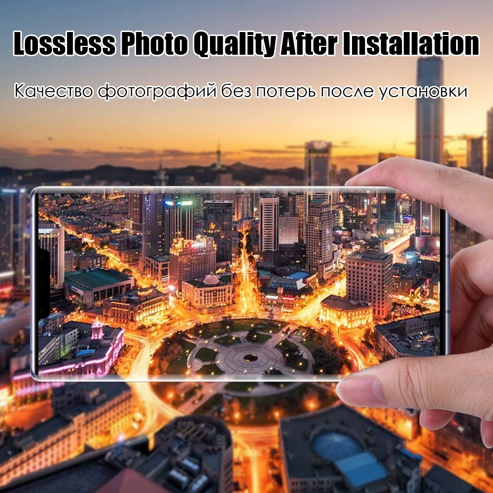 

Camera Lens Screen Protector 3D Full Cover Curverd Tempered Glass For HuaWei Mate 30 30E 40E 40 Pro Plus 5G Camera Film