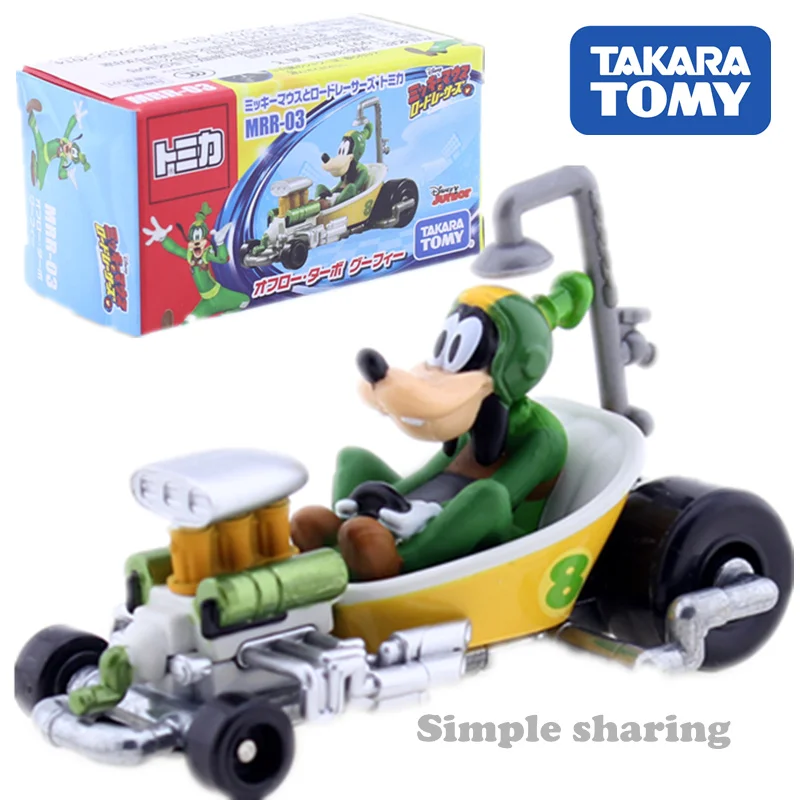 Takara Tomy томика Дисней Микки Маус и дорожные гонщики MRR 3 внедорожный турбо Гуфи