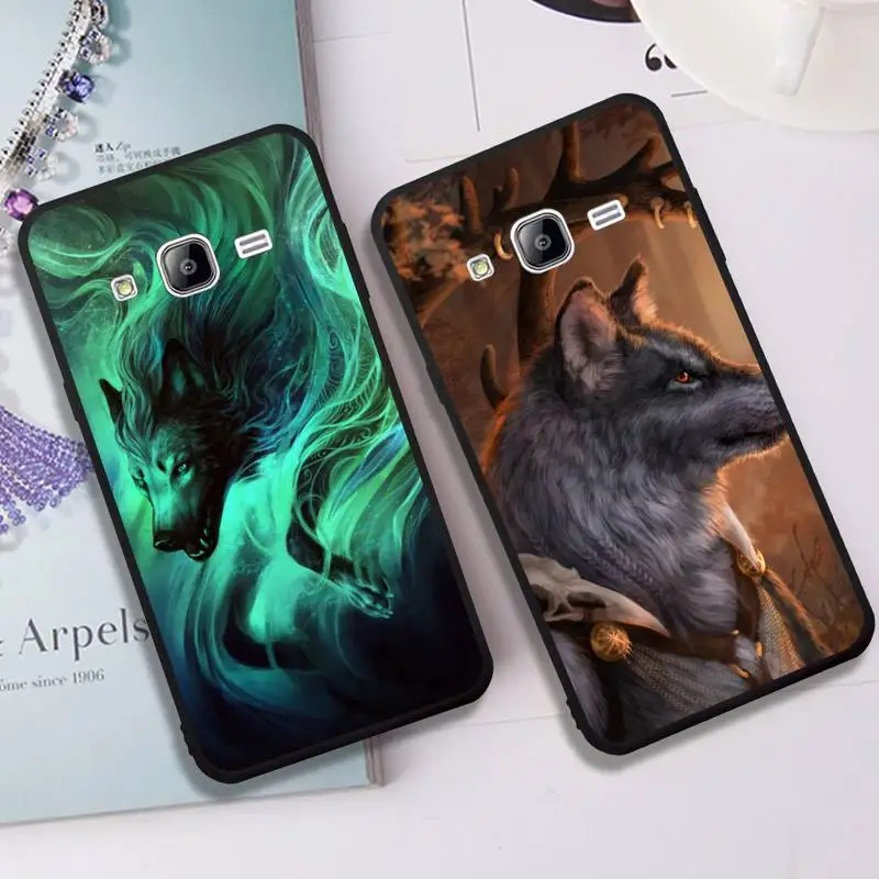 

Wolf fantasy Phone Case Cover for Samsung J6 J7 J2 J5 prime J4 J7 J8 2016 2017 2018 DUO core neo M20