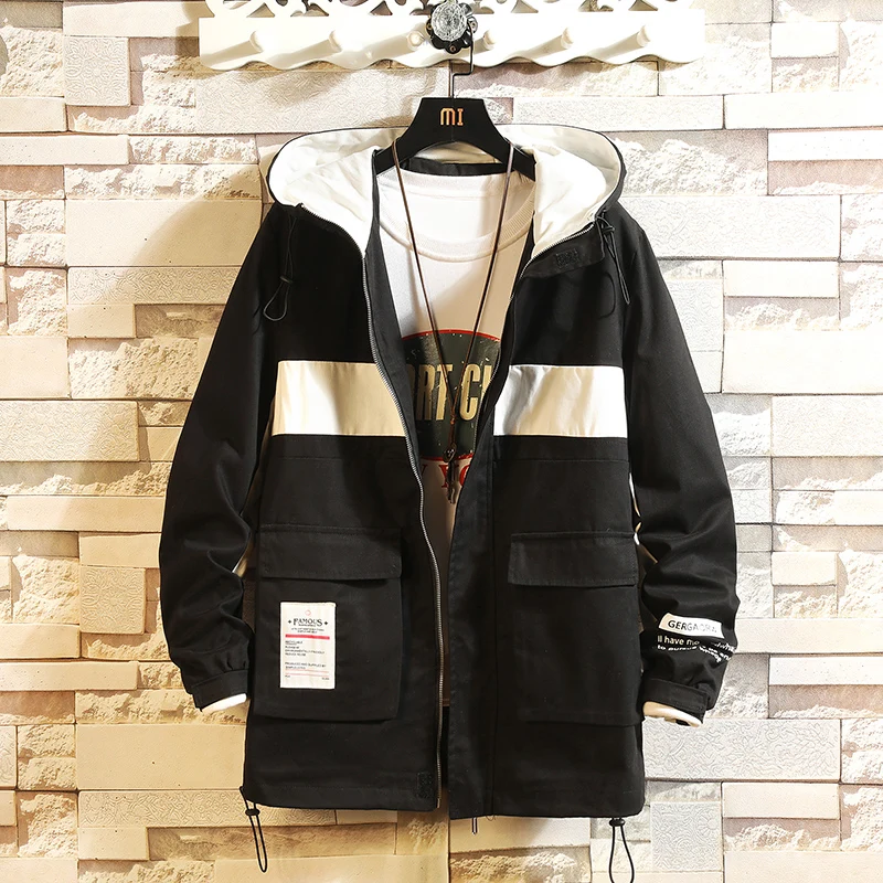 Мужская куртка с камуфляжным принтом FAVOCENT свободная в Корейском стиле 2019|Мужские