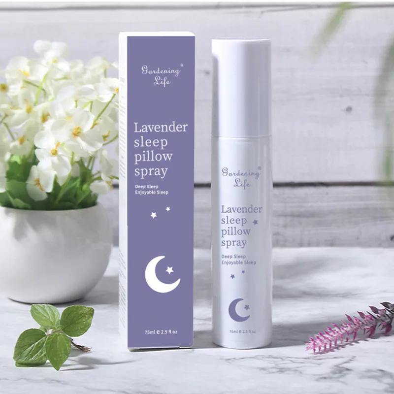 Бледно лиловый глубокого сна подушка спрей бессонницы конопляное семя эфирное