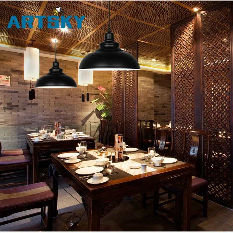 Американский кулон креативная личность Ретро бар кафе кухня освещение украшение