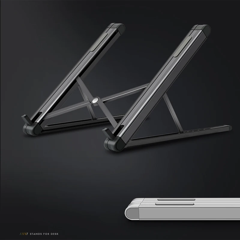 Hyvarwey JP-2 Easy Foldable Aluminum 11-15.6 inch Laptop Holder Ultra Light Desktop Notebook Stand Portable Support | Автомобили и