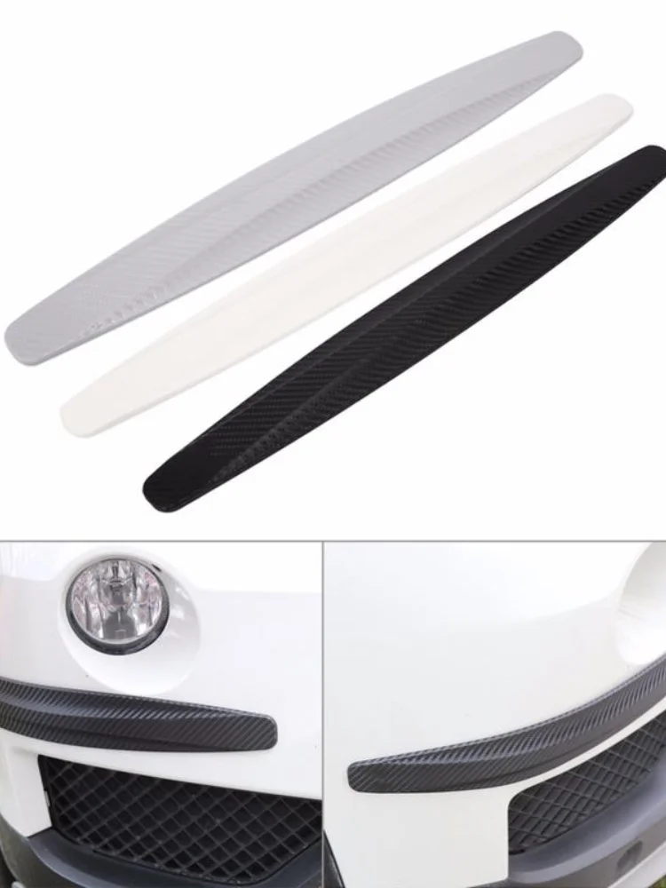 

2 шт./компл. защита переднего и заднего бампера, угловая наклейка для защиты от царапин, стикер для стайлинга автомобиля, молдинги для стайли...