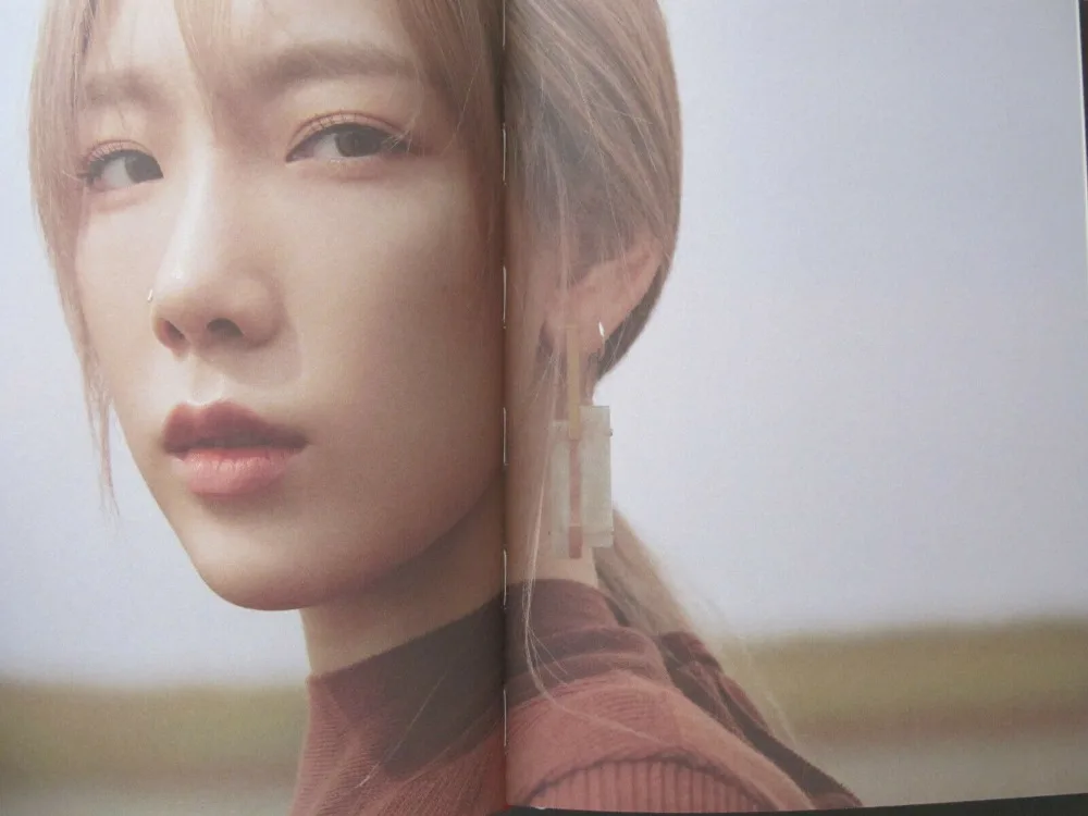 Ручной подписанный SNSD Taeyeon с автографом 2-й сольный альбом цель CD+ подписанный фото K-POP 102019