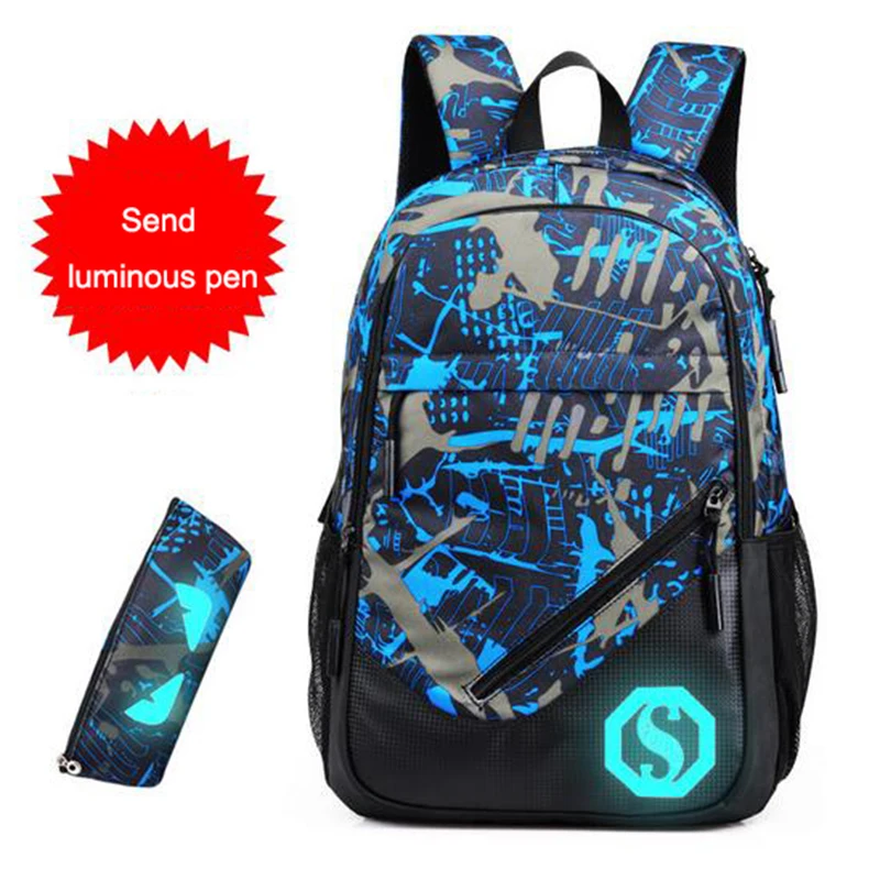 

Brand Men Backpack Casual Student College School Bags Oxford Backpacks for Laptop Large Capacity Computer Bag 2020 Solid Bag