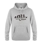 Свитшот мужской флисовый с длинным рукавом и капюшоном, в стиле хип-хоп