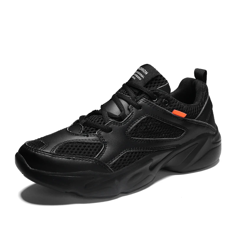 New Running Shoes for Men and Women Balenciaca Shoes Breathable Lightweight Sports Shoes Fashion Lovers Shoes Zapatos De Mujer - Цвет: Black-3068