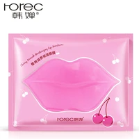 1pcs new women cherry nourishing moisturizing lip mask crystal collagen long lasting anti aging wrinkle lip membrane