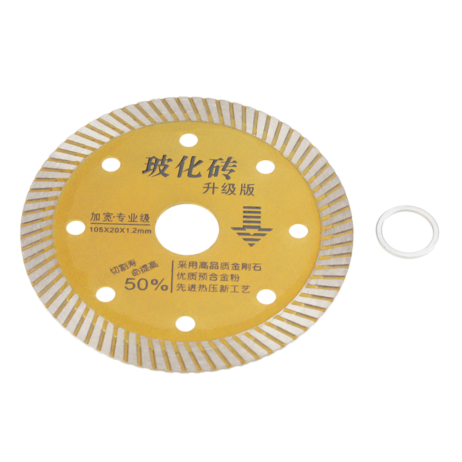 Золотое алмазное лезвие для пилы режущий диск бетона гранита мрамора плитки