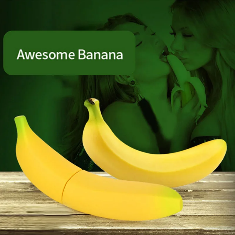 Маскарадный банановый фаллоимитатор вибратор для женщин реалистичный огромный