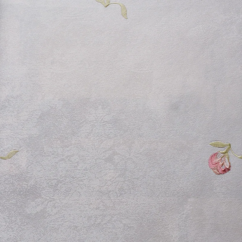 

Romantic Pastoral Wall Covering Living Room Bedroom Background Wall Covering Non-Woven Seamless Splicing Warm Easy Clean Soft