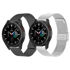 Ремешок Миланская петля для наручных часов, браслет для Samsung Galaxy Watch 4 40 мм 44 ммWatch 4 Classic 42 мм 46 ммGear S3 S2 Active 2, 20 мм 22 мм