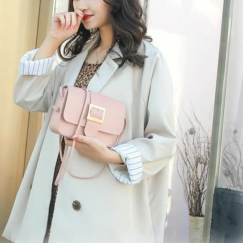 Женская кожаная сумка через плечо различных цветов дорожная женская | Багаж и