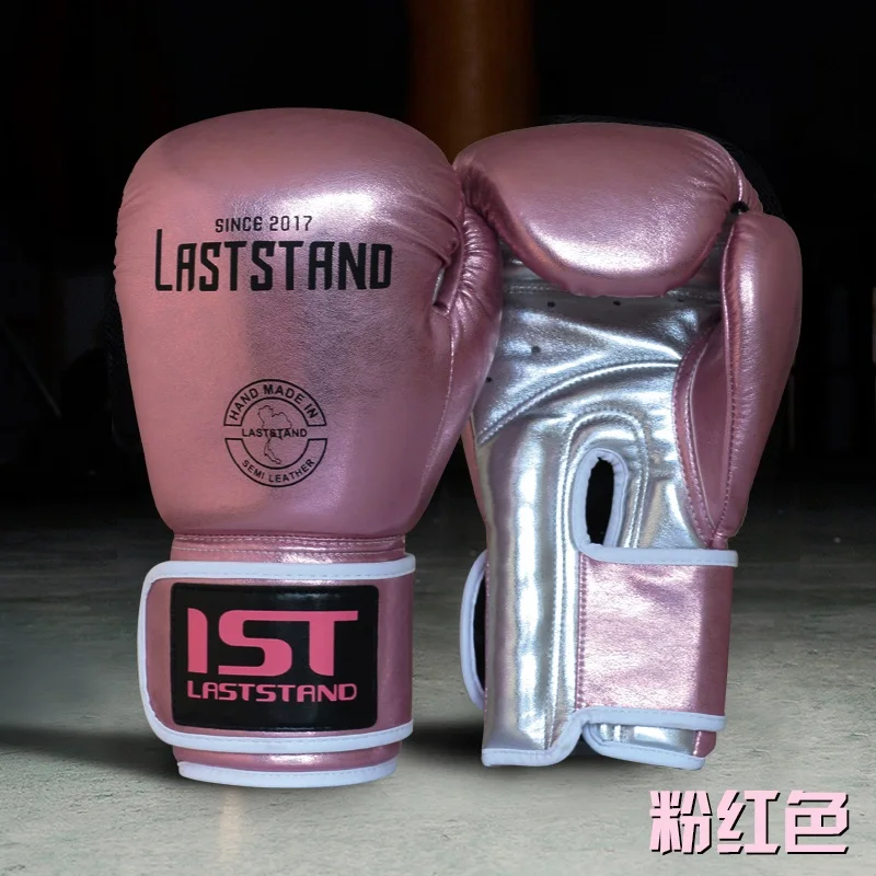 8 12 унций оптовая продажа Кожаные Боксерские перчатки для муай тай из микрофибры