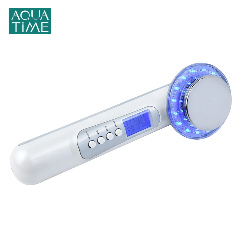 Goede 5 In 1 Ultrasone Afslanken Machine Gezicht Body Massage Apparaat Rood Blauw Groen Licht Therapie Voor Huidverzorging Vormgeven Machine