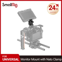 smallrig camera quick release clamp monitor holder swivel tilt monitor mount with nato clampboth sides light weight 2385