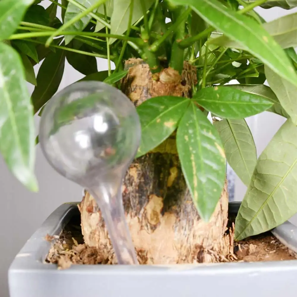 

4Pcs Plant Watering Bulbs Automatic Self-Watering Globes Plastic Balls Garden Water Device Watering Bulbs For Plant