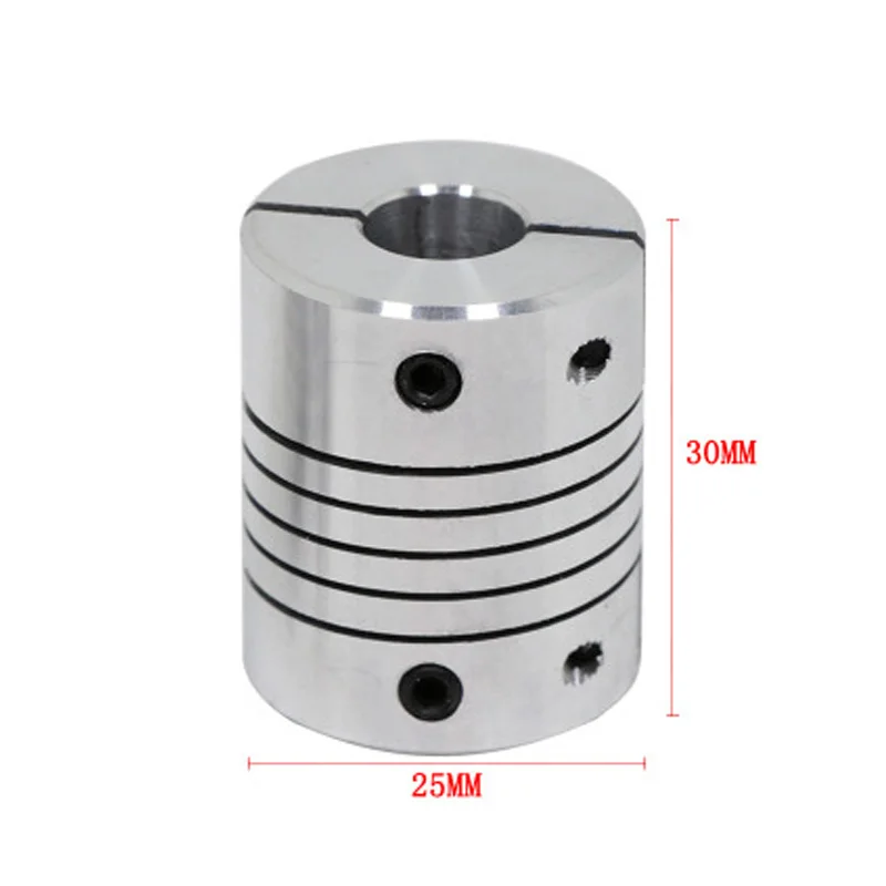 Гибкий Муфта из алюминиевого сплава внутренний диаметр 6x6 6x7 6x8 6x10 6x12 7x8 7x10 7x12 8x8 8x10