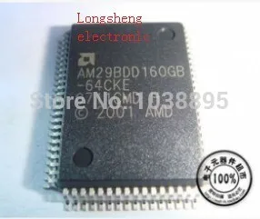 IC новый оригинальный аутентичный бесплатная доставка AM29BDD160GB-64CKE AM29BDD160GB QFP Новый и