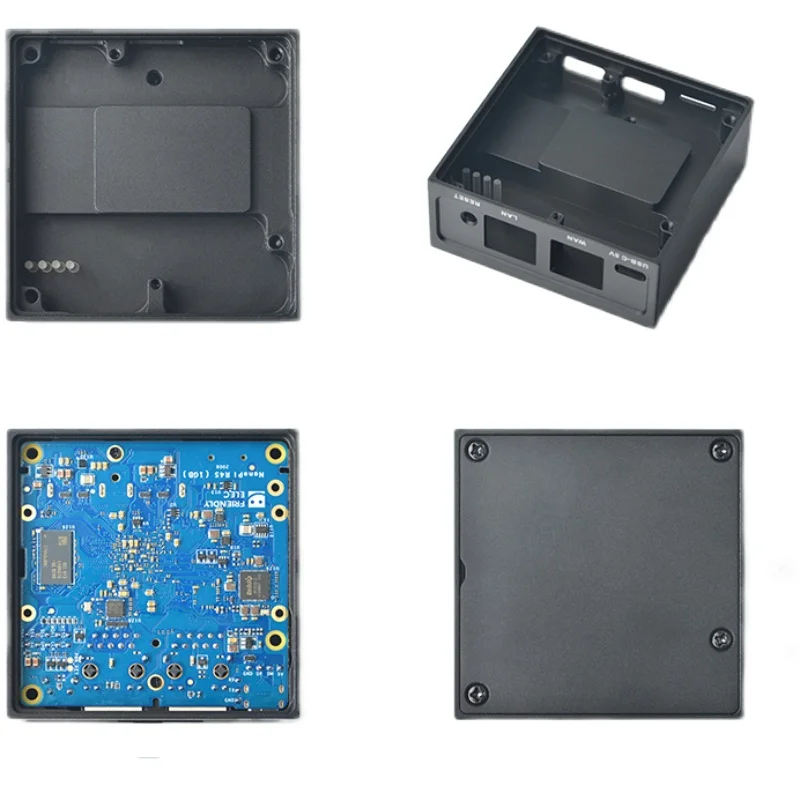 Дружелюбный официальный роутер NanoPi R4S soft router 4G память RK3399 макетная плата OpenWRT |