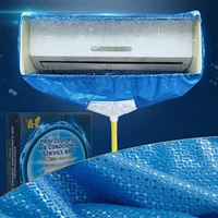 2021 new air conditioning cover washing wall mounted air conditioner cleaning protective dust cover clean tool tightening belt
