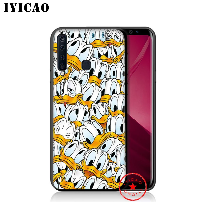IYICAO Дональд Дак милый мягкий чехол для телефона samsung Galaxy A50 A70 A60 A40 A30 A20 A10 M40 M30 M20 M10